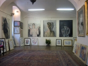 Galerie v přízemí domu – stálá expozice díla Rastislava Michala