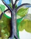 Strom, olej/plátno, 200×160 cm, 2003