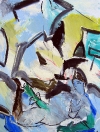 Z cyklu Graffiti, olej/plátno, 200×160 cm, 2004