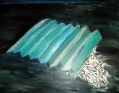 Tsunami, olej/plátno, 160×200 cm, 2005
