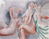 Tři ženy (Three Women), oil, canvas, 140 x 175 cm, 2007